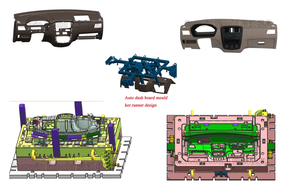 Automotive Instrument panel mould